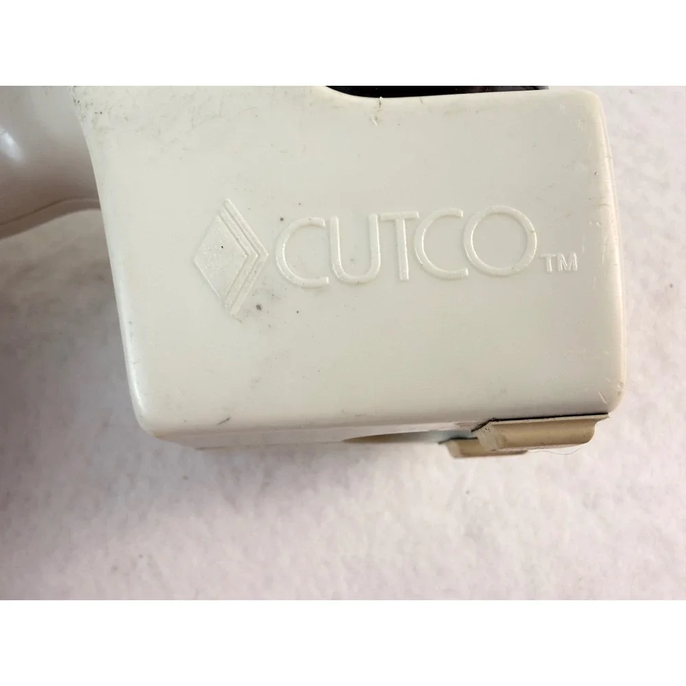 Cutco 80 Knife Sharpener Manual Pull Through Cream Brown Kitchen Tool Olean NY